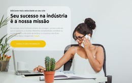 O Seu Sucesso É A Nossa Missão - Modelo Gratuito