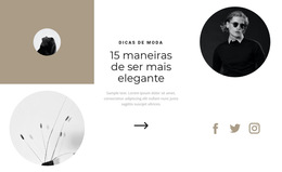 Consulta Com Estilista Modelo De Página De Destino