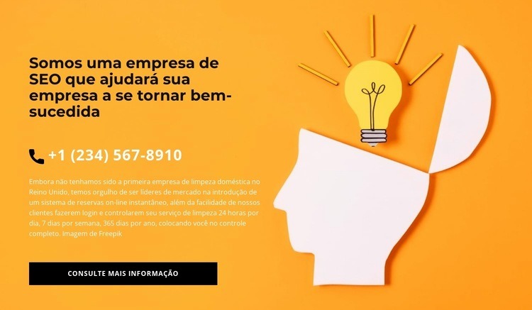 Alinhamento com os objetivos do seu negócio Landing Page