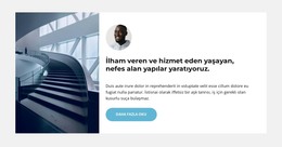 Biz Yaratırız Için HTML Açılış Sayfası