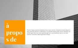 À Propos De La Construction De Centres D'Affaires – Thème WordPress Par Glisser-Déposer