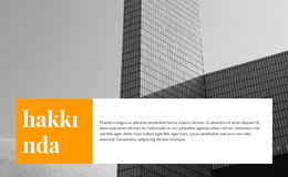 İş Merkezlerinin Yapımı Hakkında - Sürükle Ve Bırak WordPress Teması