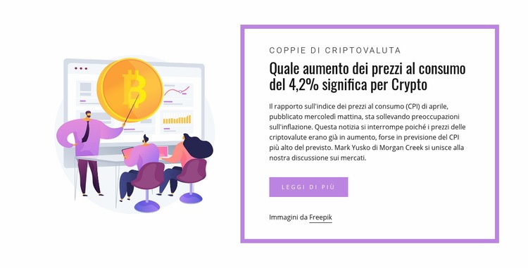 Le notizie sul mercato delle criptovalute Modello