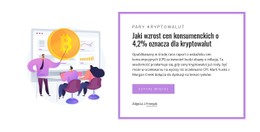 HTML5 Responsywny Dla Nowości Z Rynku Kryptowalut