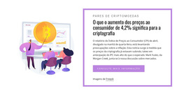 As Notícias Do Mercado De Criptografia - Download Do Modelo De Site