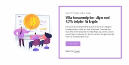 Nyheter Från Kryptomarknaden - Enkel Webbplatsmall