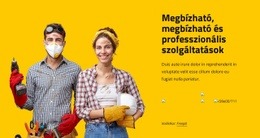 Prémium Webhelytervezés Megbízható És Professzionális Szolgáltatások Számára