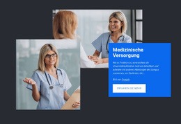 Hochwertige Gesundheitsversorgung - Kostenlose Zielseite