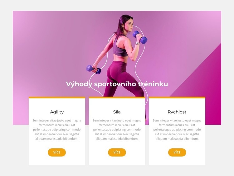 Vyberte si svůj klub Webový design