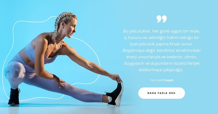 Spor kulübünüz Joomla Şablonu