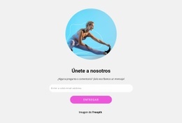 HTML De Arranque Para Únete Al Club De Yoga