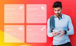 HTML Réactif Pour Voie Sportive