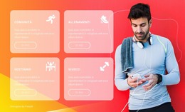HTML Reattivo Per Modo Sportivo