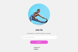 Join Yoga Club - Page Builder Plugin