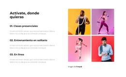 El Deporte Es Bienestar - Website Creator HTML