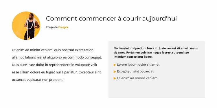 Entraînez-vous chaque fois Conception de site Web