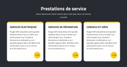 Services De Réparation Et D'Électricité – Créateur De Sites Web Professionnel