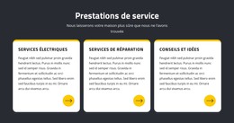 Services De Réparation Et D'Électricité - Code Du Modèle HTML