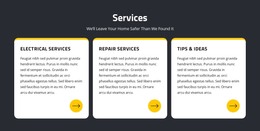 Repair And Electrical Services Free Web Page Editor For {0]