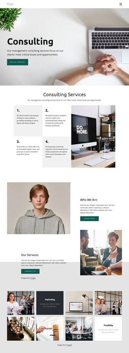 Business Consultant Company - Ready To Use HTML5 Template