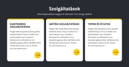 Javítási És Elektromos Szolgáltatások - HTML Sablon Kód