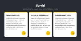 Riparazione E Servizi Elettrici - Modello Di Sito Web Semplice