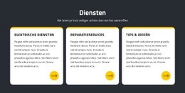 Reparatie En Elektrische Diensten - Mockup-Sjabloon Voor Websites