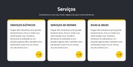 Reparações E Serviços Elétricos - Modelo HTML5 Gratuito