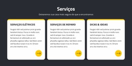 Reparações E Serviços Elétricos - Modelo Joomla De Arrastar E Soltar