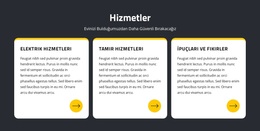 Tamir Ve Elektrik Hizmetleri - Özel WordPress Teması