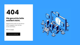 404 Seite Nicht Gefunden – Schönes WordPress-Theme