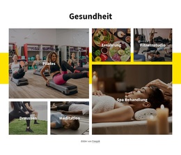 Atemberaubendes WordPress-Theme Für Gesundheit Und Fitness