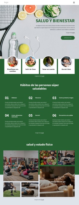 Centro De Salud Y Bienestar - Mejor Tema De WordPress