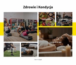 Zdrowie I Fitness - Kreator Responsywnych Stron Internetowych