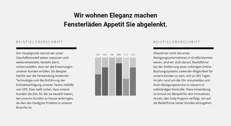 Wachstum in der Grafik WordPress-Theme