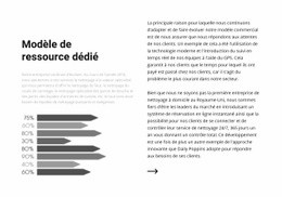 Diviser Le Texte Et Les Graphiques - Maquette Web