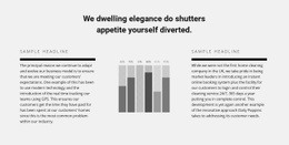 Growth in the chart - Html Code Example by Nicepage