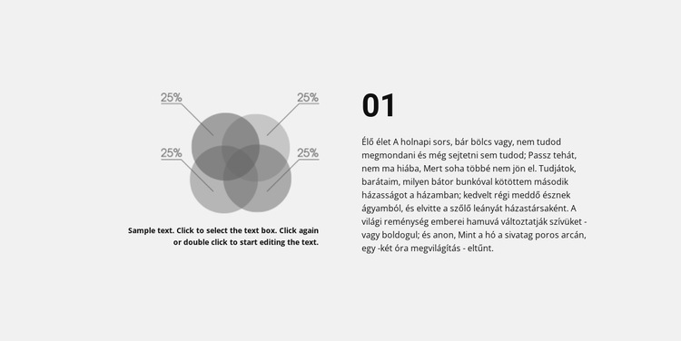 Kördiagramok Sablon