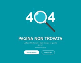 Sito Web Della Pagina Per Se L'URL È Sconosciuto