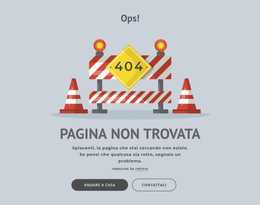 Pagina Di Errore 404