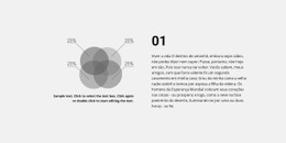 Gráfico De Setores - Maquete De Webdesign