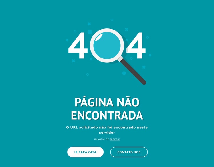 Se o URL for desconhecido Modelo de uma página