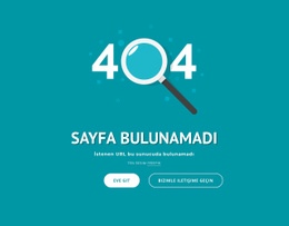 URL Bilinmiyorsa - Bir Sayfalık Şablon