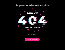 404 Fehlermeldung Nicht Gefunden