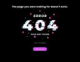 404 Hittades Inte Felmeddelande