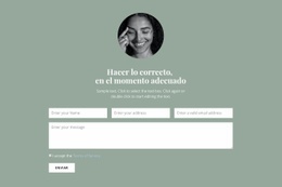 Plantilla HTML5 Multipropósito Para Formulario De Comunicación Con Nosotros