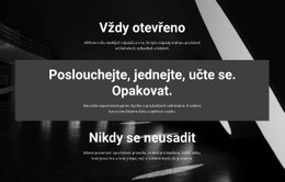 Seznam Pracovních Výhod – Webová Šablona HTML