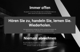 Kostenloses HTML5 Für Liste Der Arbeitsleistungen