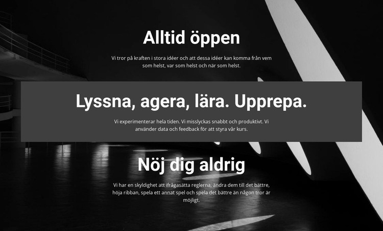 Förteckning över arbetsfördelar WordPress -tema