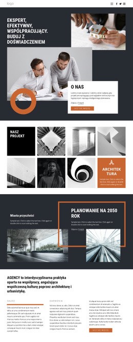 Grupa Projektowa Architektów - Responsywny Szablon HTML5